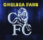 velké logo klubu Chelsea fans
