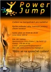 velké logo klubu Power Jump Trampolina Fitness