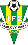 velké logo klubu 1.FC Karlovy Vary-starší žáci 1999