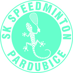 velké logo klubu SK Speedminton Pardubice