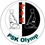 velké logo klubu PSK Olymp Praha Karatedo