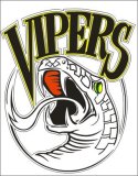 velké logo klubu Hc vipers Plzeň