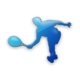velké logo klubu Squash v Židlochovicích