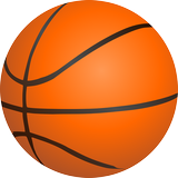 velké logo klubu Basketbal rekreačně-pro zábavu