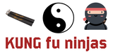 velké logo klubu Kung fu ninjas