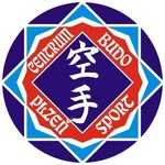 velké logo klubu Budo sport centrum Plzeň