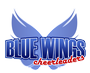 logo klubu Blue Wings Cheerleaders