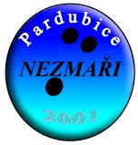 velké logo klubu Nezmaři Pardubice - bowling