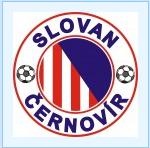 velké logo klubu TJ Slovan Černovír, starší dorost 2009/2010