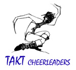 velké logo klubu TAKT Cheerleaders