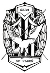 velké logo klubu ODDÍL ŠERMU SP PLZEŇ
