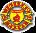 velké logo klubu FC Inferno Praha