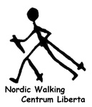 velké logo klubu Nordic Walking Centrum Liberta