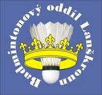 velké logo klubu Oddíl badmintonu TJ Lanškroun