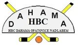 velké logo klubu HBC Dahama Opatovice nad Labem