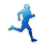 velké logo klubu běh tréninky