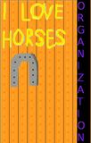 velké logo klubu I love horses organization