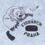 velké logo klubu HC Eisbaren Praha