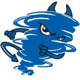 velké logo klubu Blue Devils VET