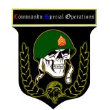 velké logo klubu Commando.Special.Operation
