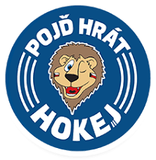 velké logo klubu Hokej pro ,,radost"