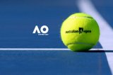 velké logo klubu Australian Open Tennis 2021 live streaming