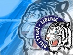 velké logo klubu HC Bílí Tygři Liberec