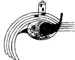 velké logo klubu Výšinka a Komorní sbor