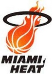 velké logo klubu Miami Heat