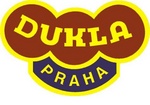 velké logo klubu Dukla Praha - cyklistika